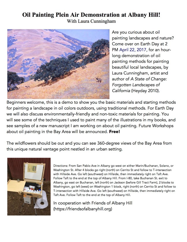 Oil Painting-Albany Hill